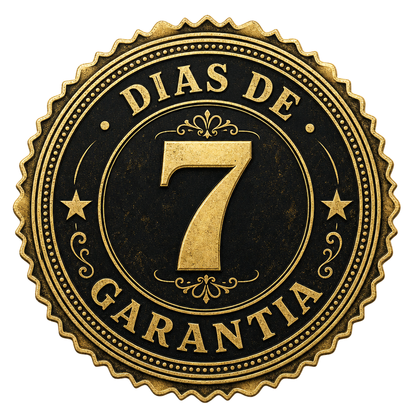 Selo de 7 dias de garantia incondicional
